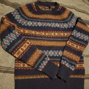 J Crew Fair Isle Sweater XS